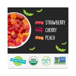 Halloween Organic Gummy Fruits