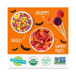 Organic Halloween Candies, Variety Bag