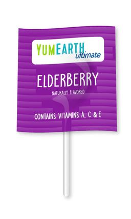 Organic Lollipops, Elderberry