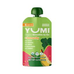Organic Smoothie-to-Go +Immunity, Guava & Banana