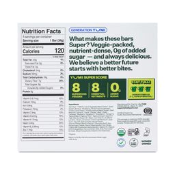 Organic Superfood Kids Bars, Blueberry