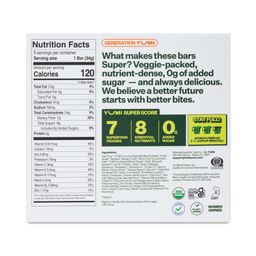 Organic Superfood Kids Bars, Mango