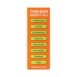 Organic Superfood Kids Bars, Mango