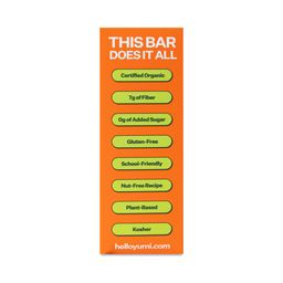 Organic Superfood Kids Bars, Mango