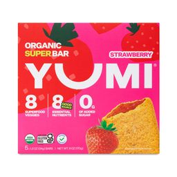 Organic Superfood Kids Bars, Strawberry