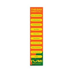 Organic Superfood Toddler Bars, Mango & Kale