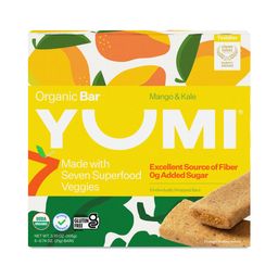 Organic Superfood Toddler Bars, Mango & Kale