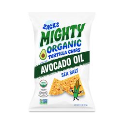 Organic Avocado Oil Tortilla Chips, Sea Salt