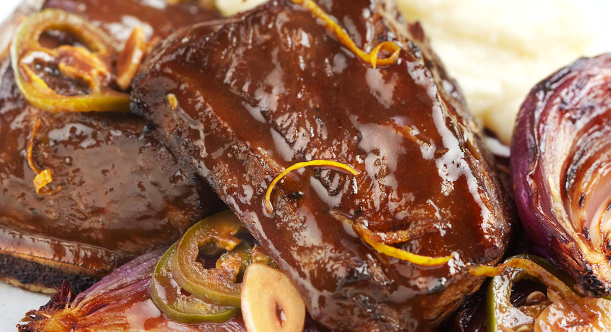 SlowCooked Short Ribs w/ Celery Root Puree Recipe Thrive Market