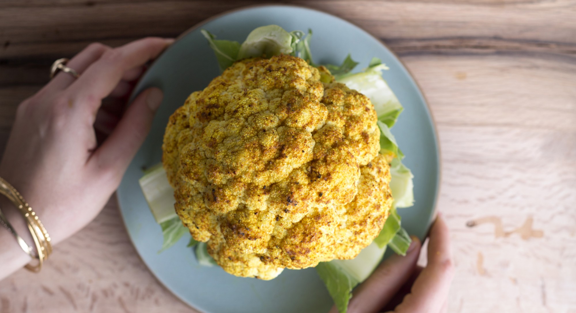 Whole Roasted Cauliflower With Indian Spices Thrive Market
