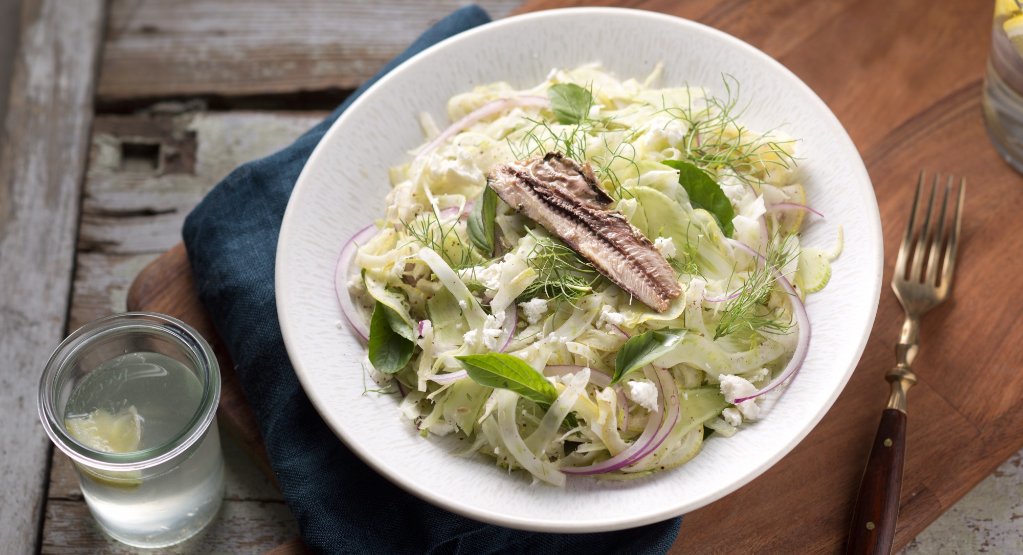 LemonFennel Sardine Salad Recipe Thrive Market