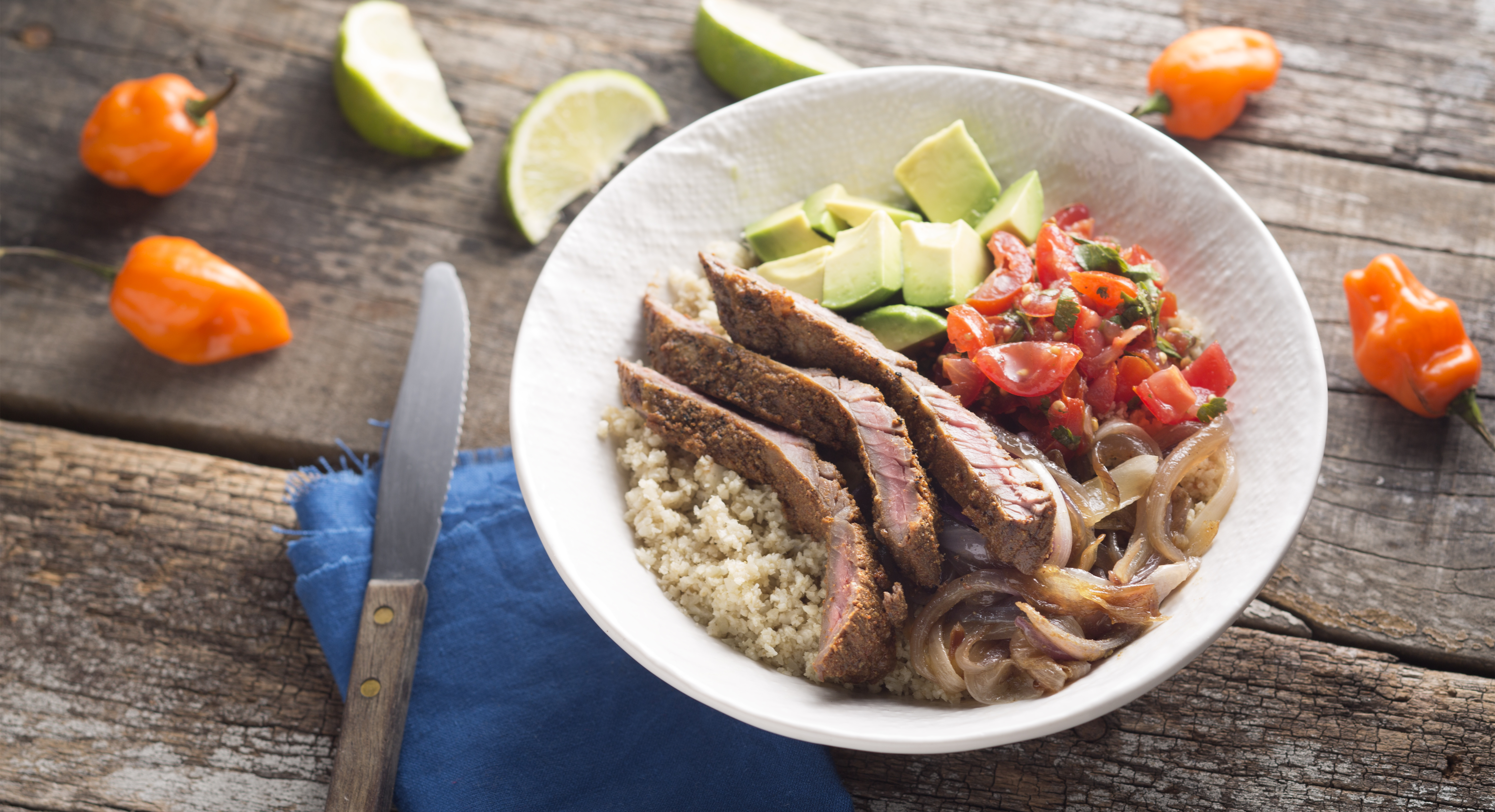 Paleo burrito bowl