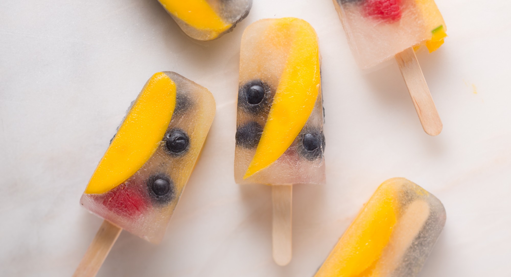 Coconut Water Popsicles with Fruit Thrive Market