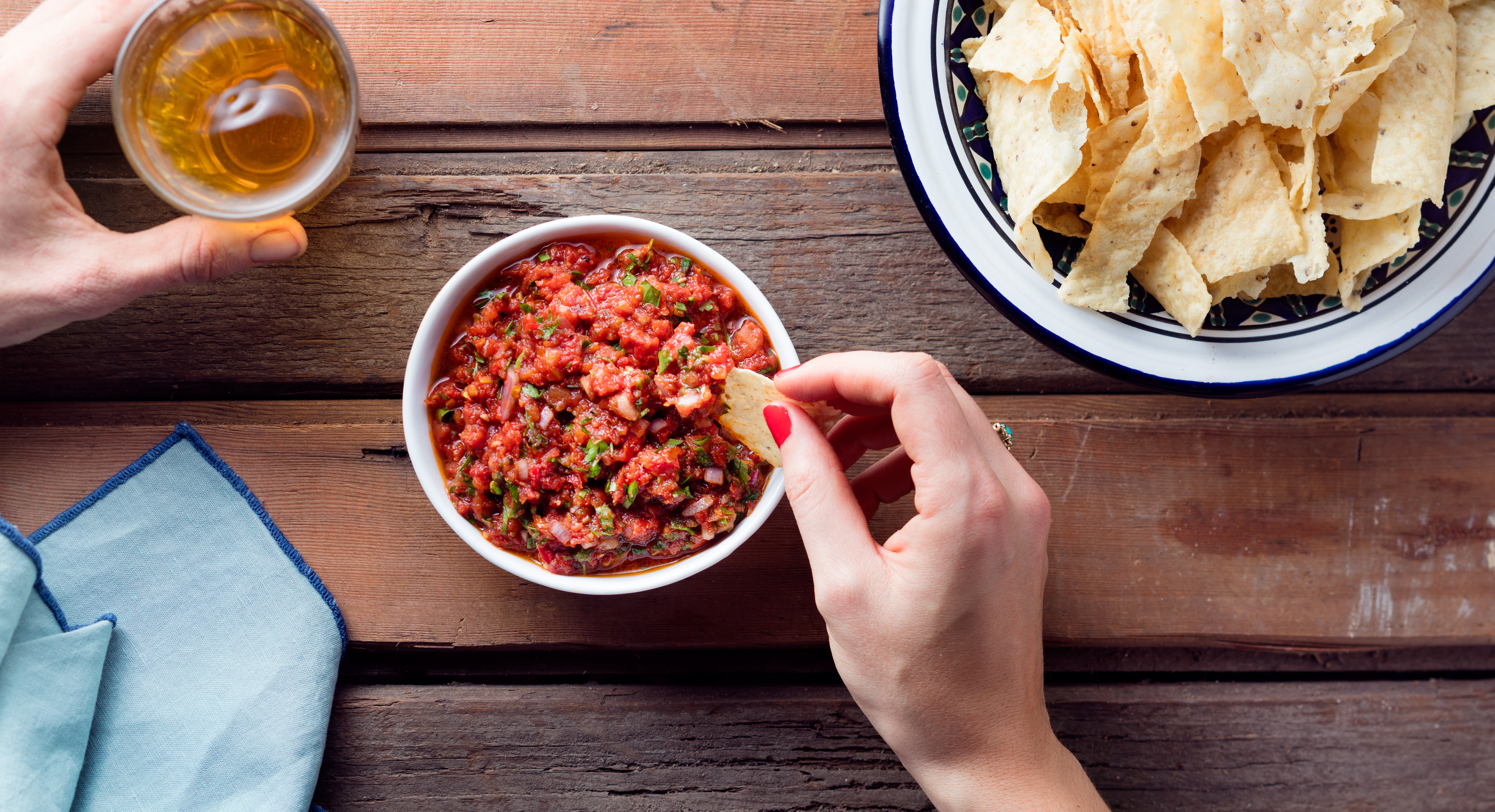 Roasted tomato salsa