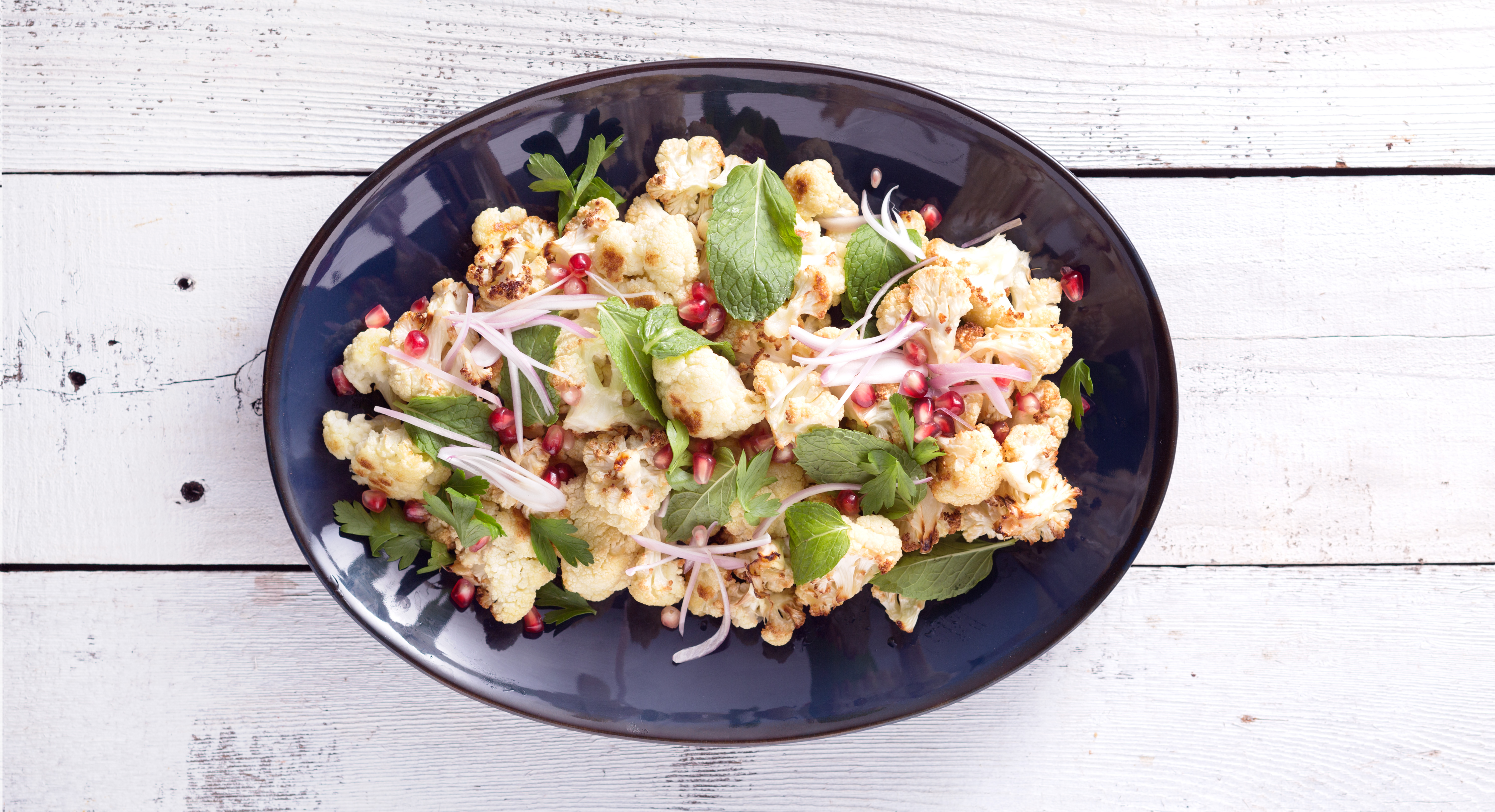 Roasted Cauliflower Salad