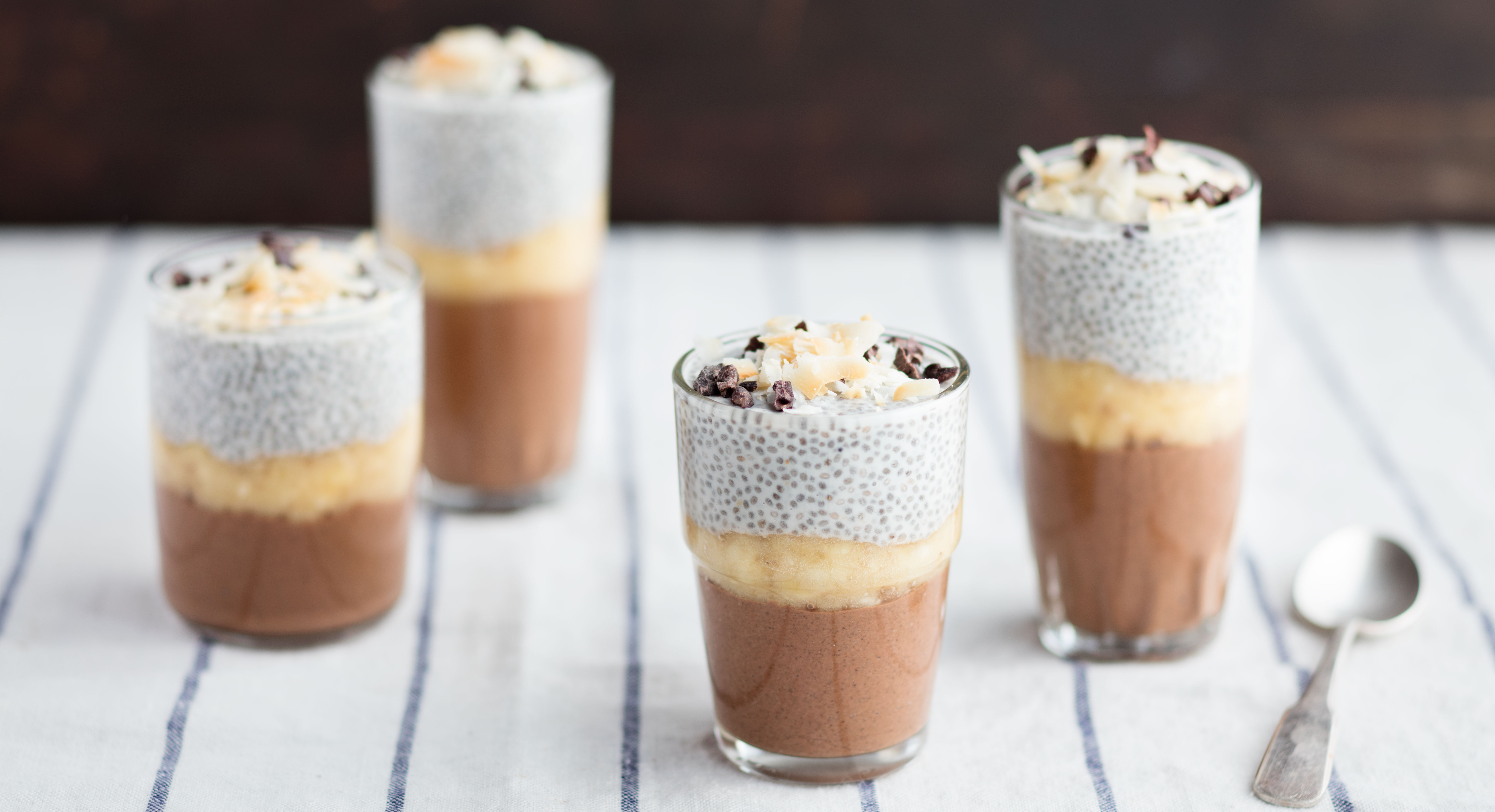 Banana Chocolate Chia Pudding