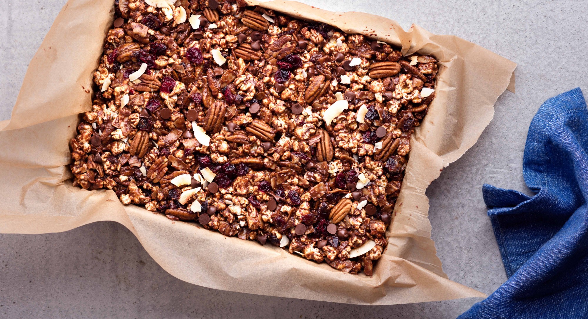 Dark Chocolate Popcorn Bars Recipe Thrive Market