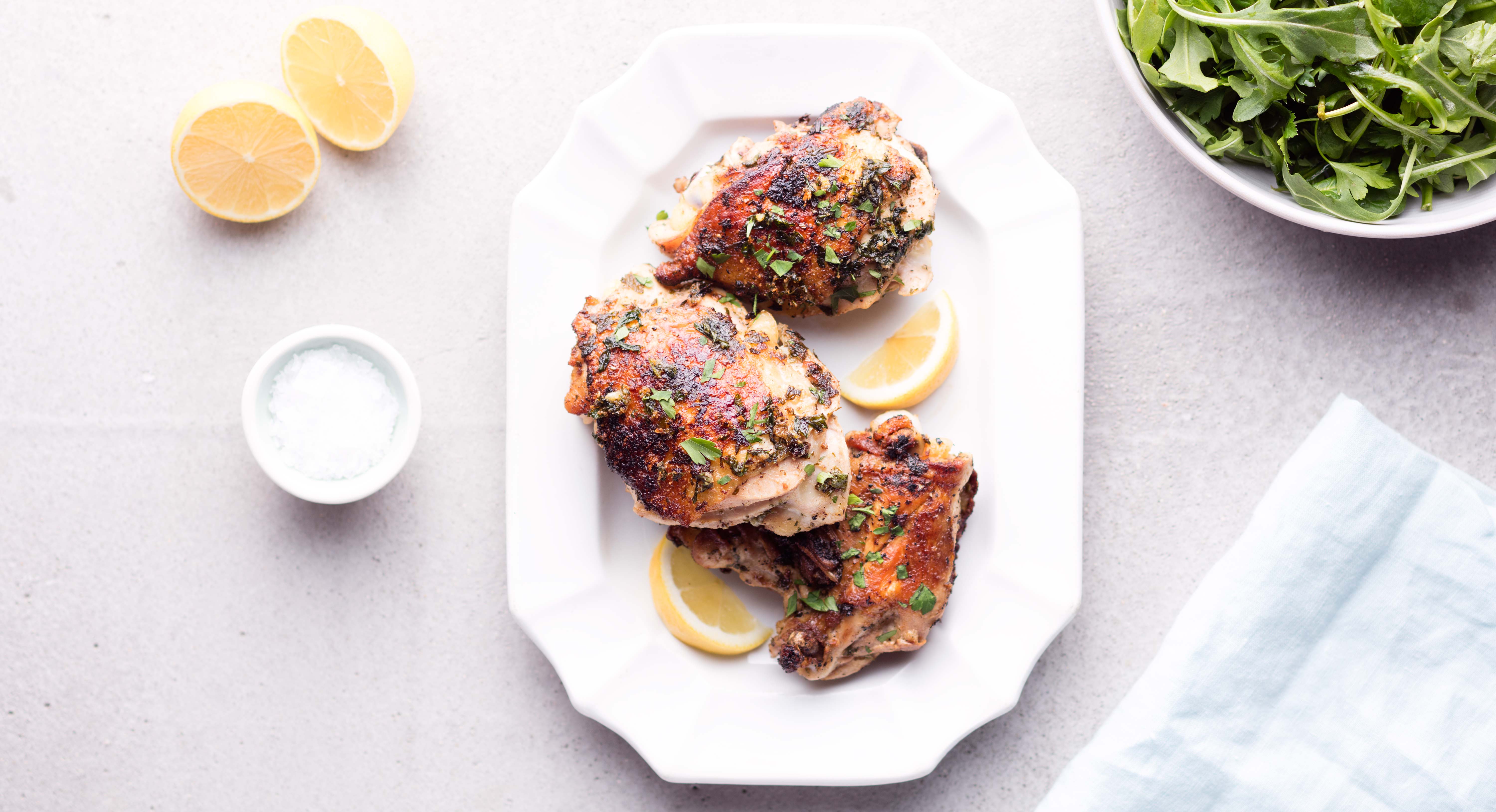 Mustard-herb chicken