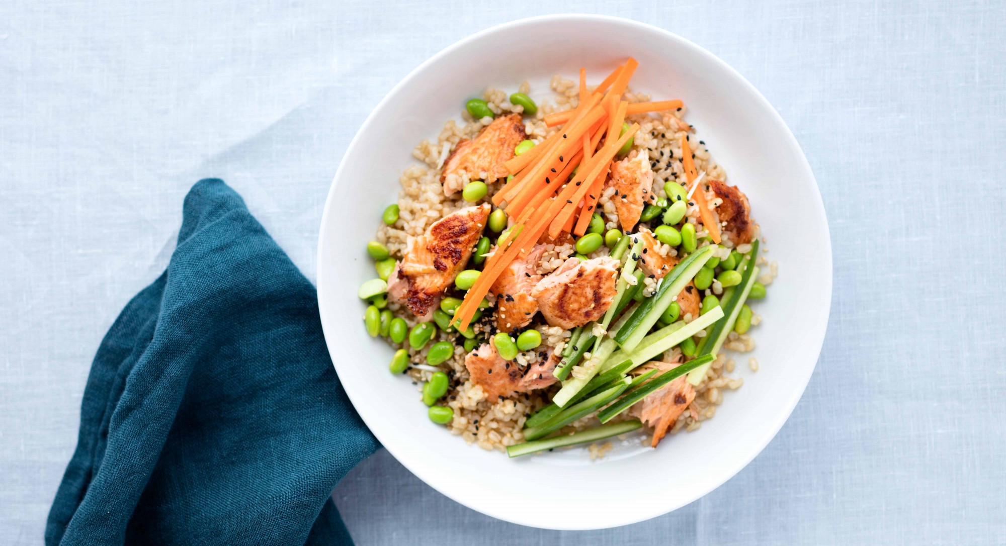 Brown Rice and Salmon Salad Recipe Thrive Market