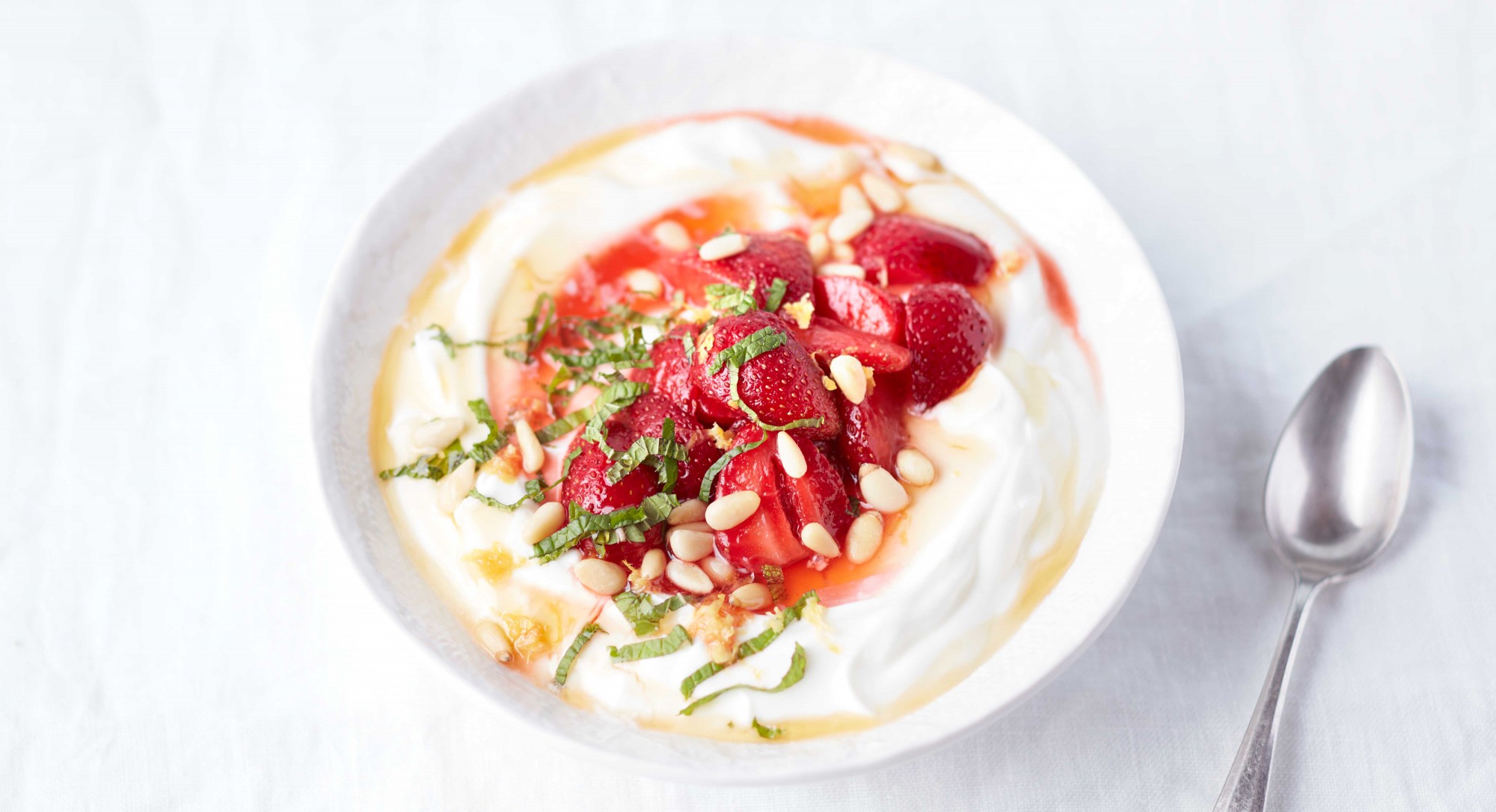 HoneyMacerated Strawberries With Yogurt Recipe Thrive Market