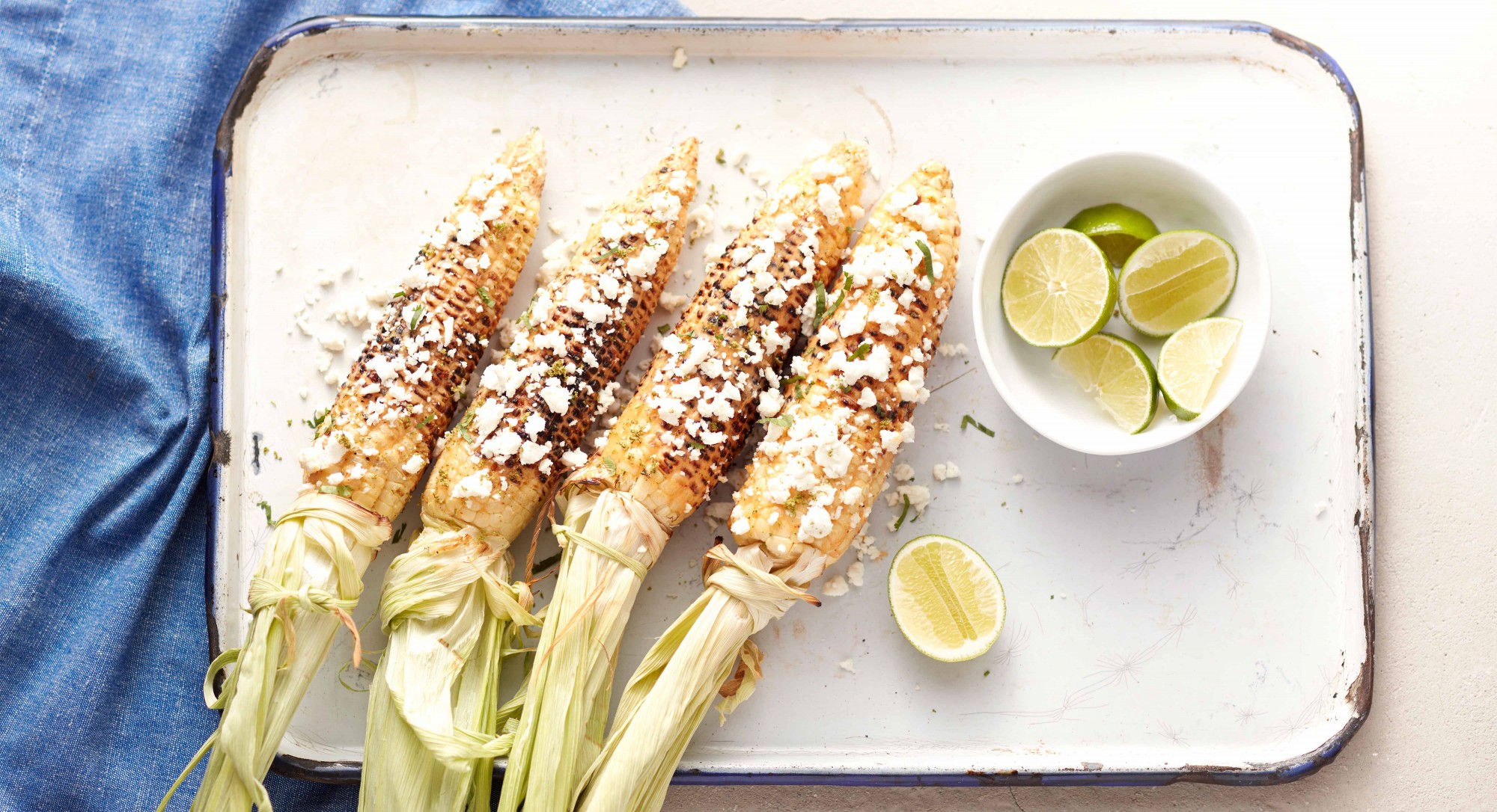 Grilled Corn with ChipotleLime Mayonnaise Recipe Thrive Market