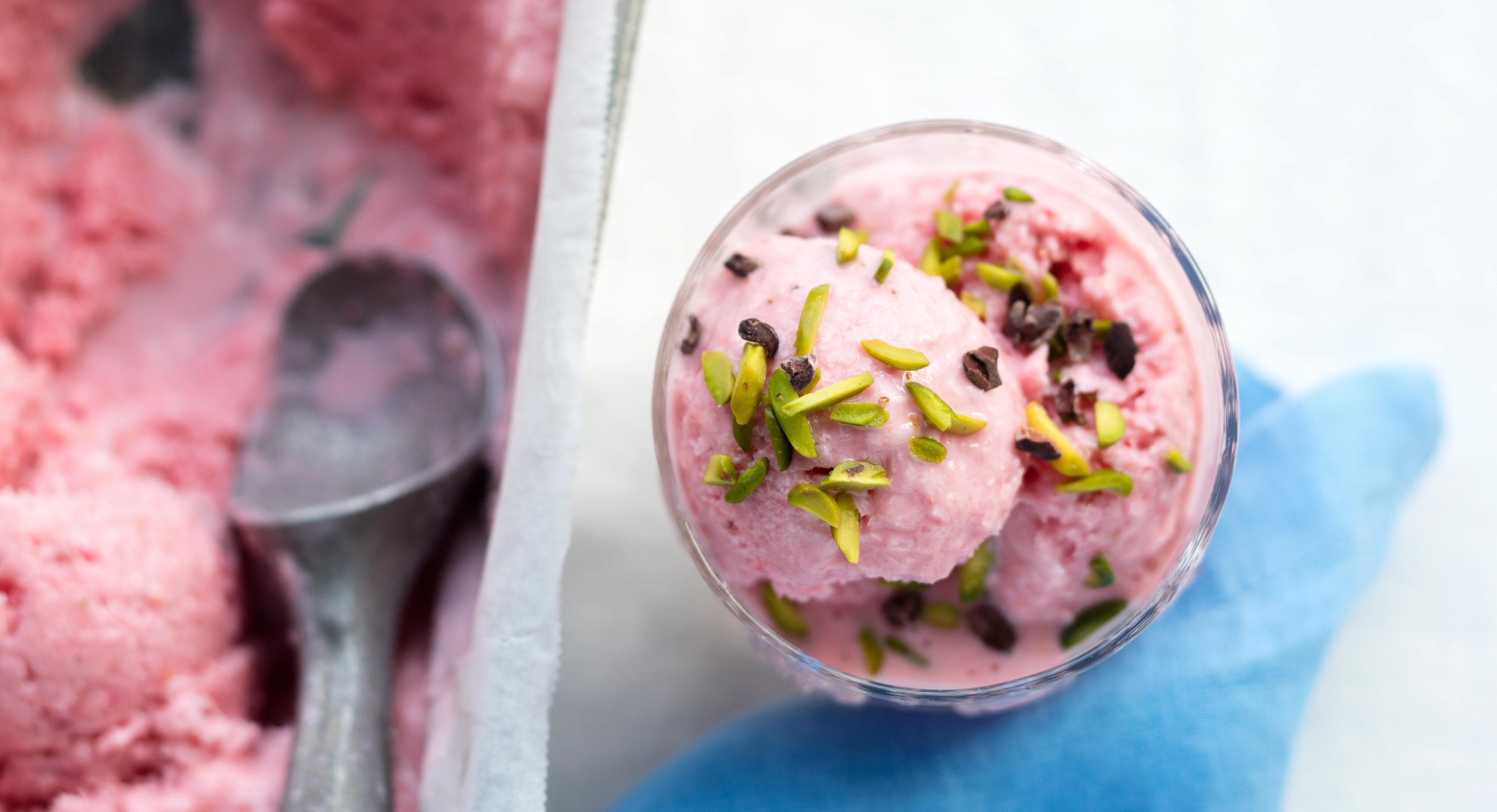 NoChurn Strawberry Frozen Yogurt Recipe Thrive Market