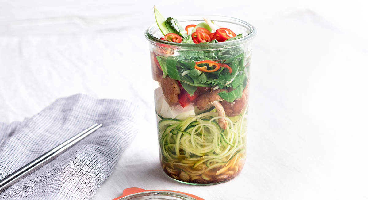 Recipe for Mason Jar Tom Yum Soup