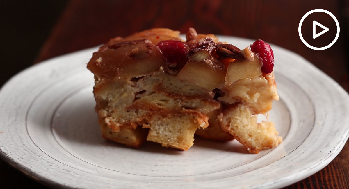 Overnight UpsideDown Apple French Toast Recipe Thrive Market