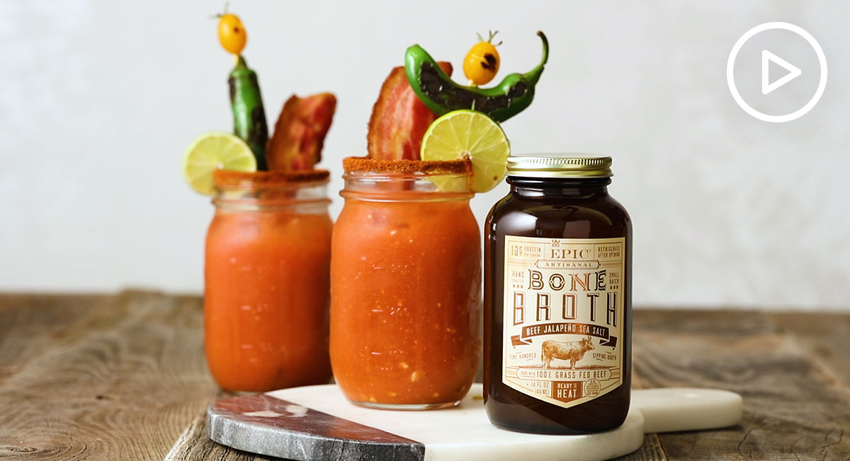 Jalapeño Bone Broth Bloody Mary Recipe Thrive Market