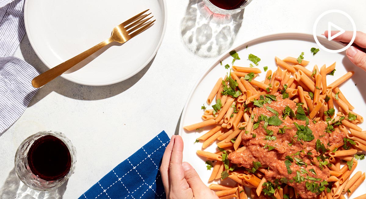 Red Lentil Penne Vodka Recipe Thrive Market