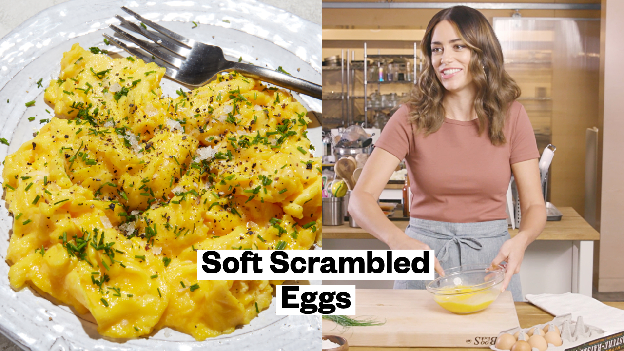 Our Secret For The Fluffiest Scrambled Eggs Thrive Market