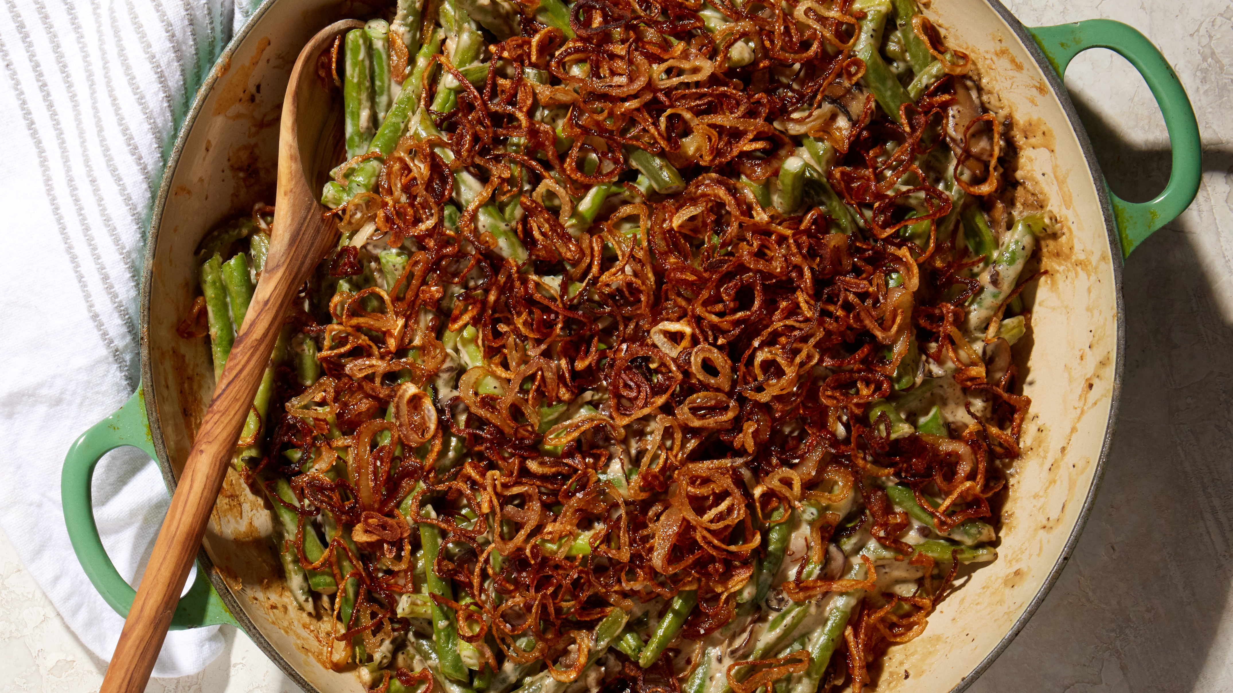 vegan green bean casserole