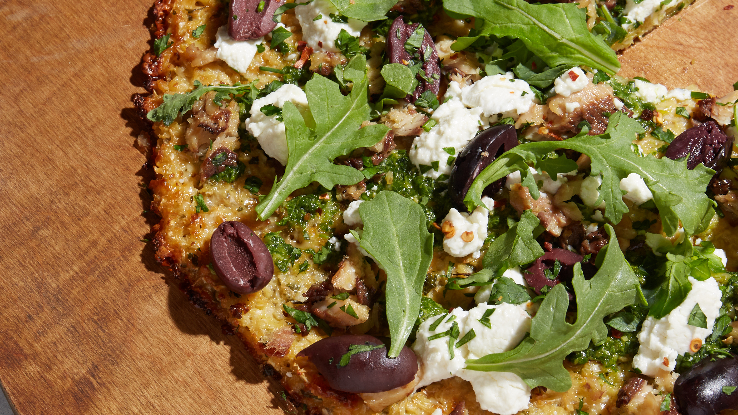 keto cauliflower pizza