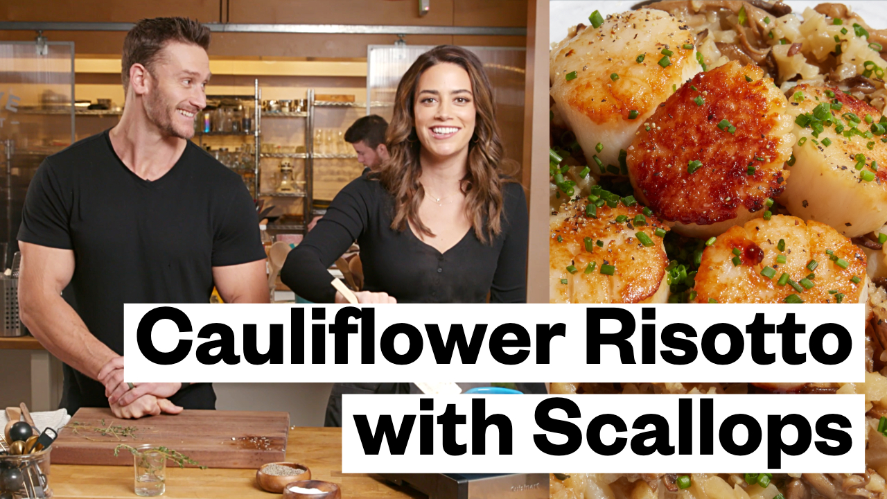 Date Night In Thomas DeLauer’s Keto Scallops and Cauliflower Risotto